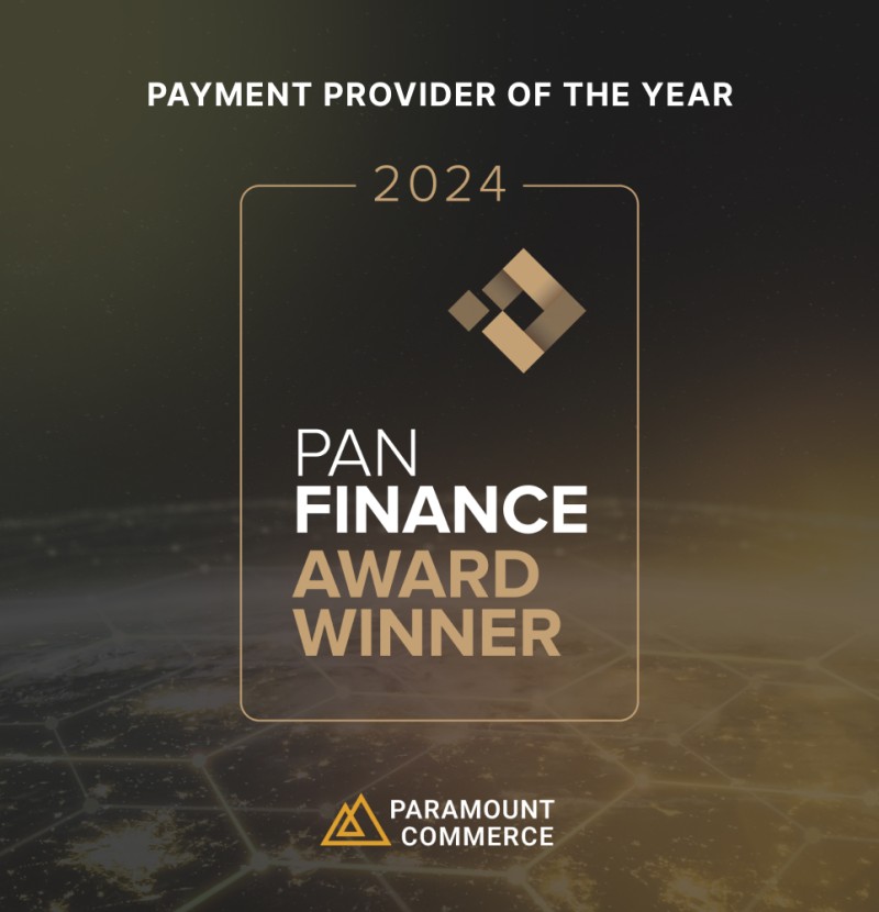 Paramount Commerce wins Payment Provider of the Year at Pan Finance Awards cover