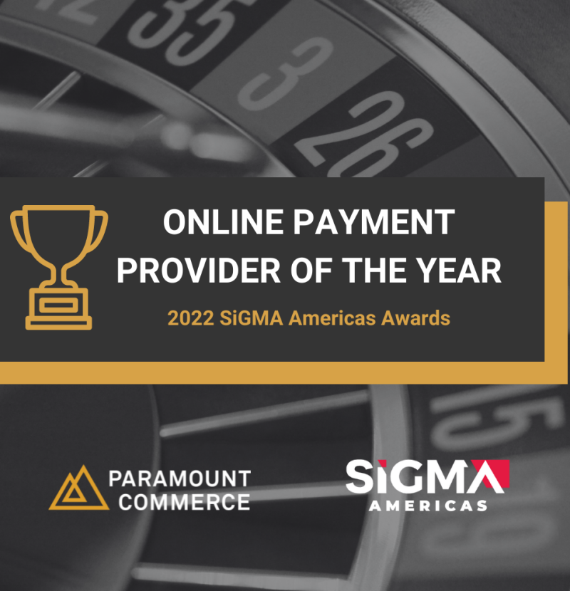 Paramount Commerce Wins Payment Provider Of The Year at SiGMA Americas Awards cover